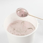 Image de Peinture marbrée métallique, étui de 6