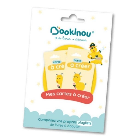 Image de Cartes à créer Bookinou,  lot de 3