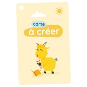Image de Cartes à créer Bookinou,  lot de 3