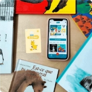 Image de Cartes à créer Bookinou,  lot de 3