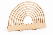 Image de Arc-en-ciel sur socle, lot de 6