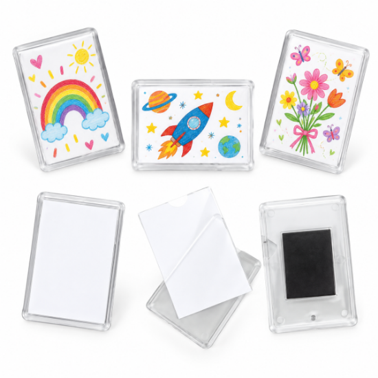 Image de Magnets à décorer, lot de 6